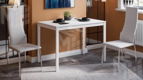 Стол раздвижной Слайд Тип 2 Белый матовый, Белый