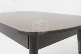 Стол раскладной Хоста с цилиндрическими опорами Капучино