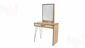 Трюмо Лофт 10 Дуб Крафт Золотой