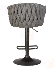 Стул барный DOBRIN LEON (графитовая ткань (LAR-275-21))