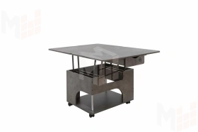 Стол-трансформер Стэп Камень Темный