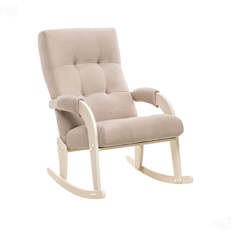 Кресло-качалка Leset Спринг (Слоновая кость/Malmo 05)