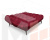  Диван клик-кляк Арно Бархат красный STAR VELVET 3 DARK RED