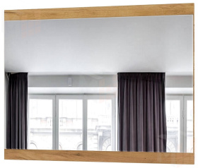 Зеркало ГРЕТТА  900 Дуб Крафт золотой