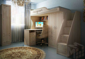Детская мебель Фанки Кидз Классика, комната №2
