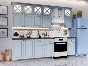 Кухня Констанция 2,0/900 комп. №4 дымчатый