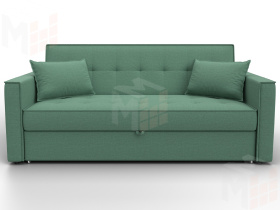 Диван прямой Лига-104 (160) ( Амур 11 зеленый )
