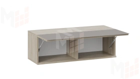 Шкаф навесной Глосс - ТД 319.03.26 Баттл Рок, Стекло Светлый Stone(St)