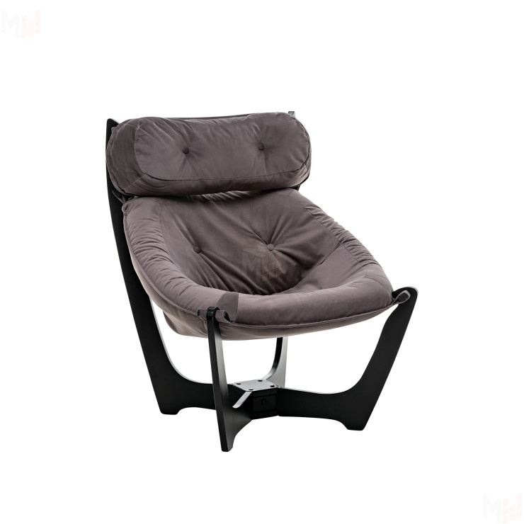 Кресло для отдыха Модель 11 (Венге/V19 коричнево-красный)