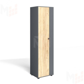 Шкаф Мини-Лайт МЛ-2 Дуб крафт золотой/графит