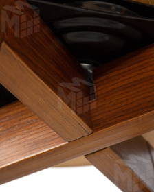 Табурет барный TOM'77 (цвет черный глянец PU ABD 002)