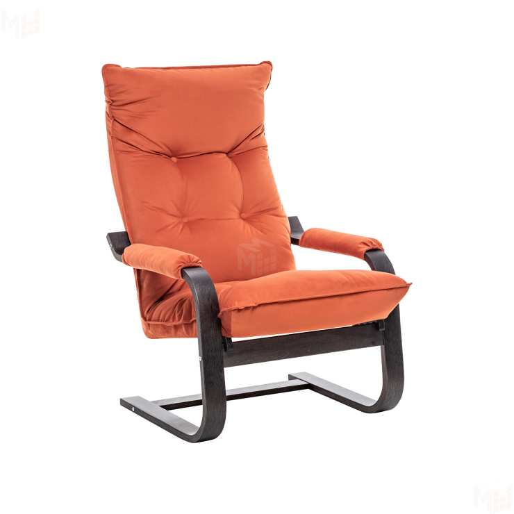 Кресло-трансформер Leset Оливер (Венге текстура/V39 оранжевый)
