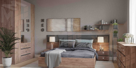 Спальня NEO 1 Дуб табачный