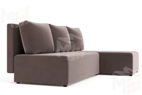 Угловой диван Рим Коричневый
