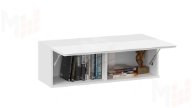 Шкаф навесной Глосс - ТД 319.03.26 Белый глянец, Стекло Белый глянец