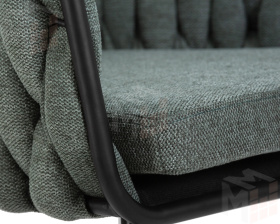 Стул обеденный DOBRIN MATILDA (зеленая ткань (LAR 275-23))