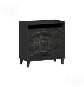 Комод  Айрис 455 Антрацит/Креатель
