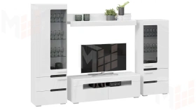 Набор мебели Фьюжн №1 - ГН-260.001 Белый, Белый глянец