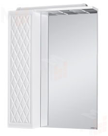 Шкаф-зеркало 3D 60 Эл. левый/правый Домино