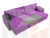 П-образный диван Валенсия (Фиолетовый)