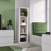 Стеллаж Фора 4Л белый