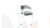 Кресло Техас 1 - W-101 Белый матовый, тк. №219 Велюр Jercy graphite
