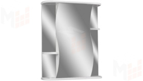 Зеркало-шкаф Волна-2 55 см левый