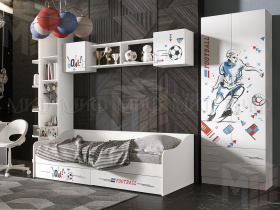 Детская кровать Вега New Boy (белый)