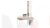 Стол письменный со шкафом комбинированным Порто - СМ-393.15.012 Яблоня Беллуно, Белый софт