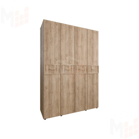 Шкаф для одежды и белья SCANDICA OSLO 555 ФАСАД Стандарт