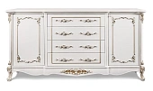 Комод Флоренция белый глянец
