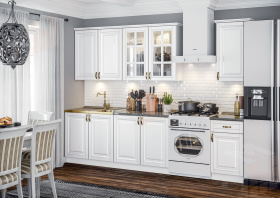 Кухня Престиж 2,0/900 комп.№3 Браш Вайт