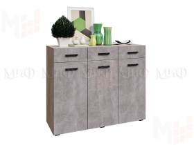 Комод Ненси New ЛДСП (сонома/бетон светлый)