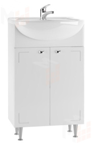 Тумба под умывальник "Уют 55 Классик" без ящика Айсберг