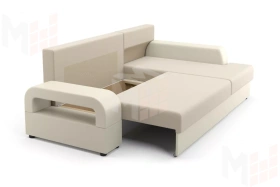 Диван угловой Марго Бежевый  Правый