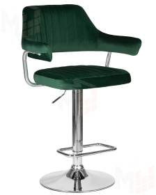 Стул барный DOBRIN CHARLY (зеленый велюр (MJ9-88))