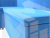 Кухонный угловой диван Уют левый угол (Голубой)