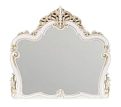 Зеркало Флоренция белый глянец (гостиная)