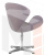 Кресло LMO-69А Swan Серый