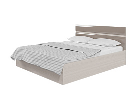 Кровать Ненси 1,4 с подъемным механизмом (ясень/капучино глянец)