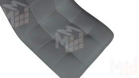 Стул Бруно (паук Т2) Бежевый муар, Кожзам Серый