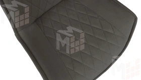 Стул Фэнди К1С  Белый матовый, Велюр Confetti Stone