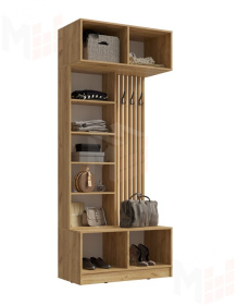 Прихожая Роджинамиф (графит/дуб крафт)