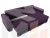 Угловой диван Честер правый угол (Фиолетовы\Черный)