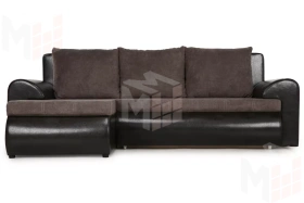 Угловой диван Цезарь (левый) Коричневый
