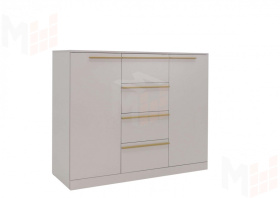 Комод Николь 8 Кашемир/Ручки-сатиновое золото