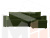 Угловой диван Атланта Лайт Б/С правый угол (Зеленый)