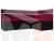 Кухонный угловой диван Классик правый 
угол (Бордовый\Черный)