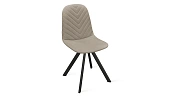 Стул Шерри К2 Черный муар, Велюр Confetti Smoke