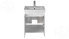 Тумба с раковиной подвесная Briz Бьелла 50 см